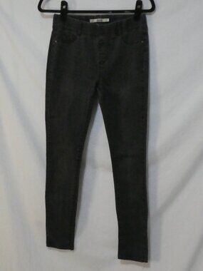 Dorothy Perkins DP DENIM High Rise Black Rinse Skinny Jean Jeggings - 8 Regular